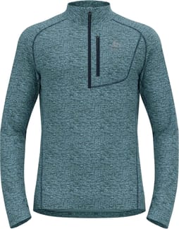 Mid Layer 1/2 Zip Tencia Provincial Blue Melange