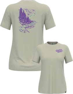 There's More Merino 160 T-Shirt Crew Neck S/S W Agate Gray