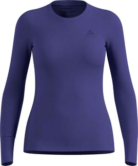 BL Top Crew Neck LS Merino 200 W Skipper Blue