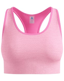 Seamless Medium - Padded Bra W Hyper Pink Melange