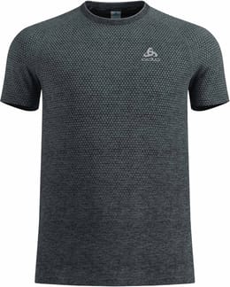 Essential Seamless Tee M Grey Melange