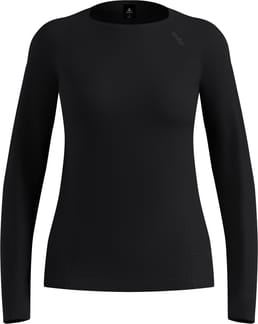 Active X-Warm Baselayer Top Crew Neck W Black