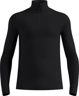 Active X-Warm Baselayer Top Turtle Neck Half Zip M Black