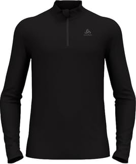 Merino 260 Baselayer Top Turtle Neck Half Zip W Black