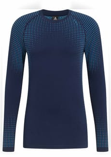 Performance Warm Baselayer Top Crew Neck M Dark Sapphire
