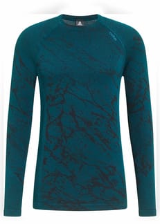 Performance Warm Baselayer Top Crew Neck M Reflecting Pond