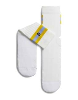 Tennis Sock 1 M White Mustard