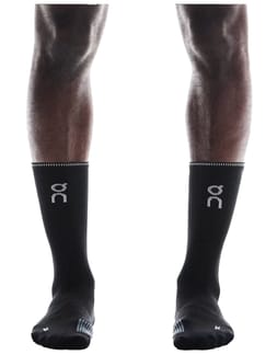Performance Run Sock High Black Eclipse
