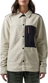 Hunter Fleece Shirt Unisex Dark Birch