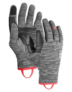 Fleece Light Glove W Black Steel Blend