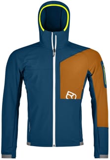 Berrino Hooded Jacket M Petrol Blue