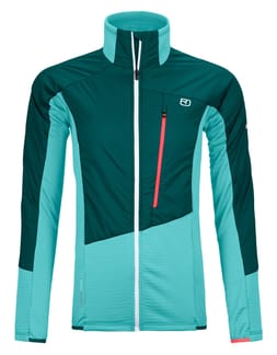 Westalpen Swisswool Hybrid Jkt W Pacific Green