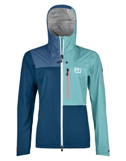 3L Ortler Jacket W Petrol Blue
