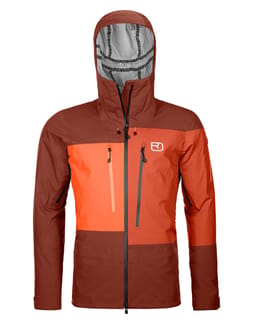 3L Deep Shell Jacket M Clay Orange