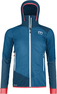 Swisswool Col Becchei Hybrid Jkt W Mountain Blue