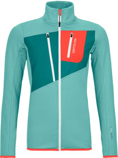 Fleece Grid Jacket W Ice Waterfall