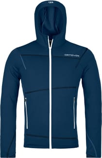 Fleece Light Hoody M Deep Ocean