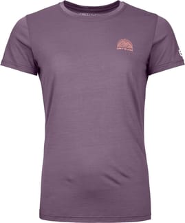 120 Cool Tec Mtn Stripe T-Shirt W Wild Berry