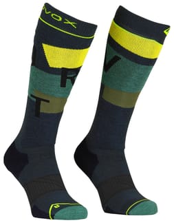 Freeride Long Socks Cozy M Black Steel