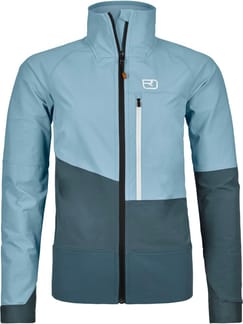 Ortovox Fleece Grid Jacket M Heritage Blue Polaires Ski De Randonnée