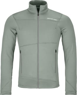 Fleece Light Jacket M Green Sage