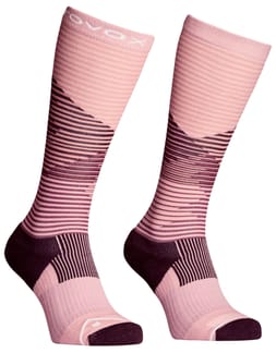 All Mountain Long Socks W Dawn Rose