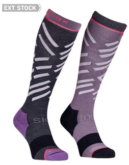 Ski Tour Long Socks W Black Raven