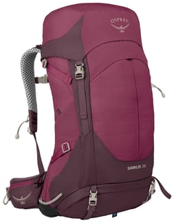 Sirrus 36 Elderberry Purple/Chiru Tan