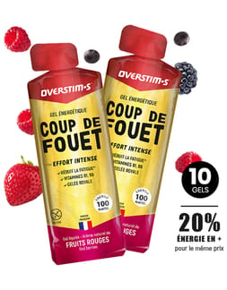 Boite 10 Gels Coup De Fouet Fruits Rouges