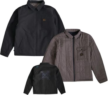 Vortex Liam Warr Reversible Jacket  Black