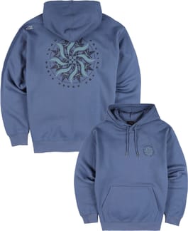 Huriken Sweat M Vintage Indigo