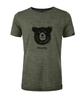 Men'S T-Shirt Bearface Heather Moss