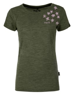 Wmn'S T-Shirt Forgetmenot Heather Moss