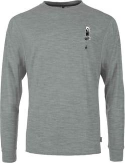 Men'S Longsleeve Bearline Heather Pigeon
