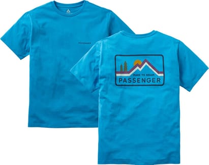 Made To Roam Recycled Cotton T-Shirt Bluejay