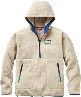 Maine 2.0 1/2 Zip Recycled Sherpa Fleece W Oatmeal