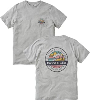 Odyssey Recycled Cotton T-Shirt Grey Marl