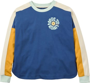 Easy Days Organic Cotton LS T-Shirt W Dark Denim