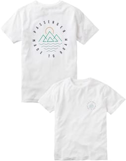 Escapism Recycled Cotton T-Shirt White