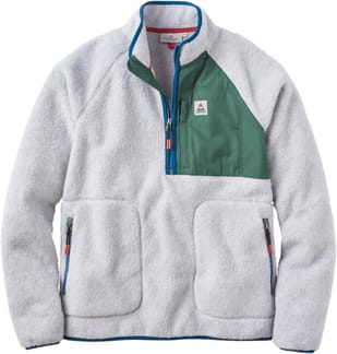 Offgrid 1/2 Zip Sherpa Fleece Grey Marl 3