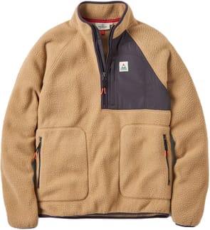 Offgrid 1/2 Zip Sherpa Fleece Biscuit