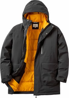 Rainier Waterproof Parka Black