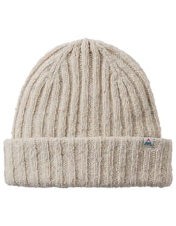 Fisherman Merino Wool Beanie Vintage White