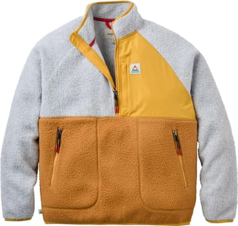 Home Sherpa Fleece W Dusty Ochre