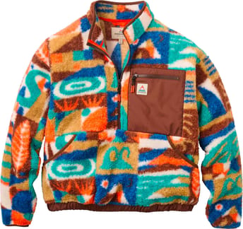 Ravi Sherpa Fleece W Lost On Purpose Pacific Green