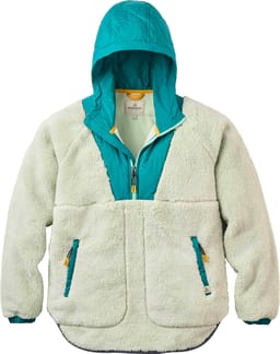 Beaumont Sherpa Hooded Fleece W Seaglass