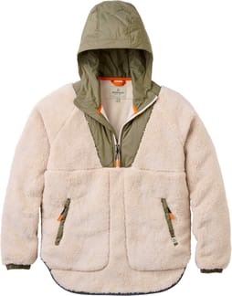 Beaumont Sherpa Hooded Fleece W Vintage White