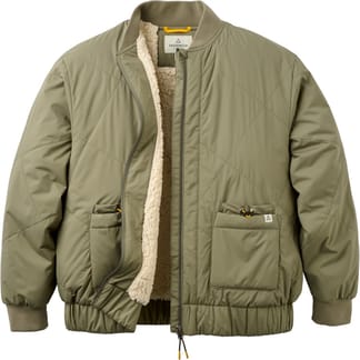 Lucia Sherpa Lined Bomber Jacket W 2.0 Dusty Olive