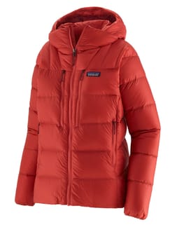 W's Fitz Roy Down Hoody Sumac Red