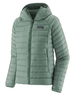 W's Down Sweater Hoody Hemlock Green